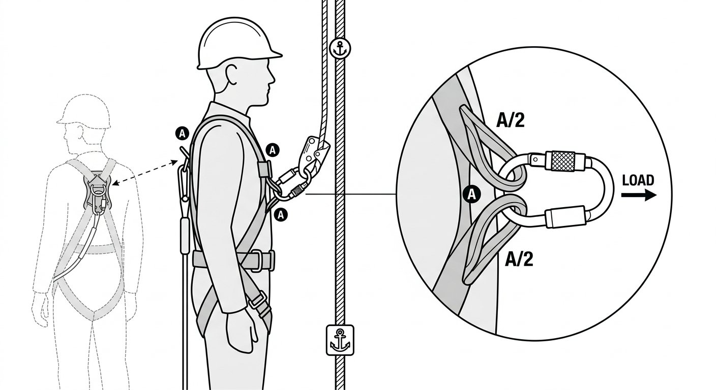 Harness Attachment Point for a Rope Grab: Sternal, Dorsal and What Not to Clip Into