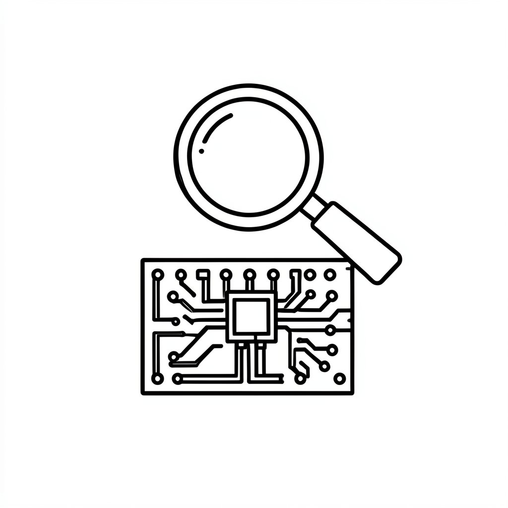 Safety control circuit inspection icon
