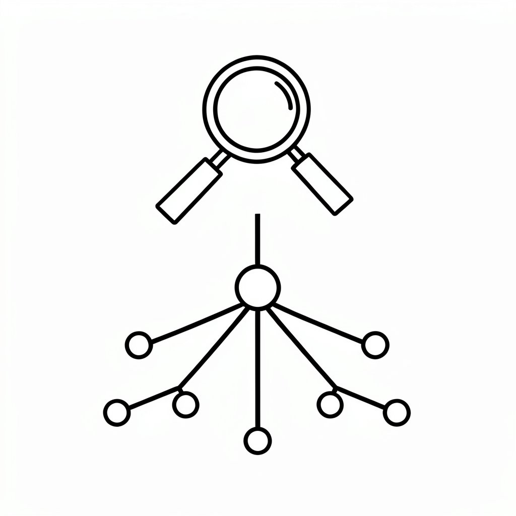 Incident investigation root cause icon