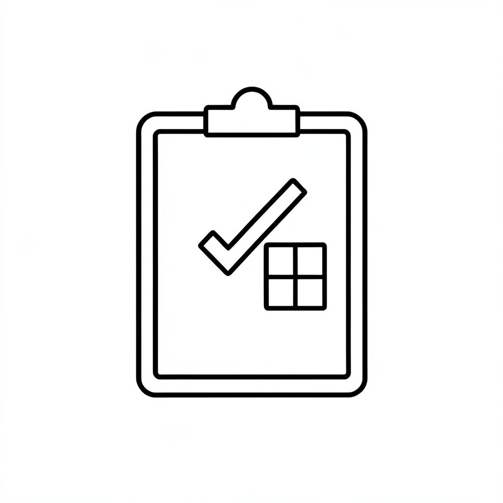 Documented risk assessment icon