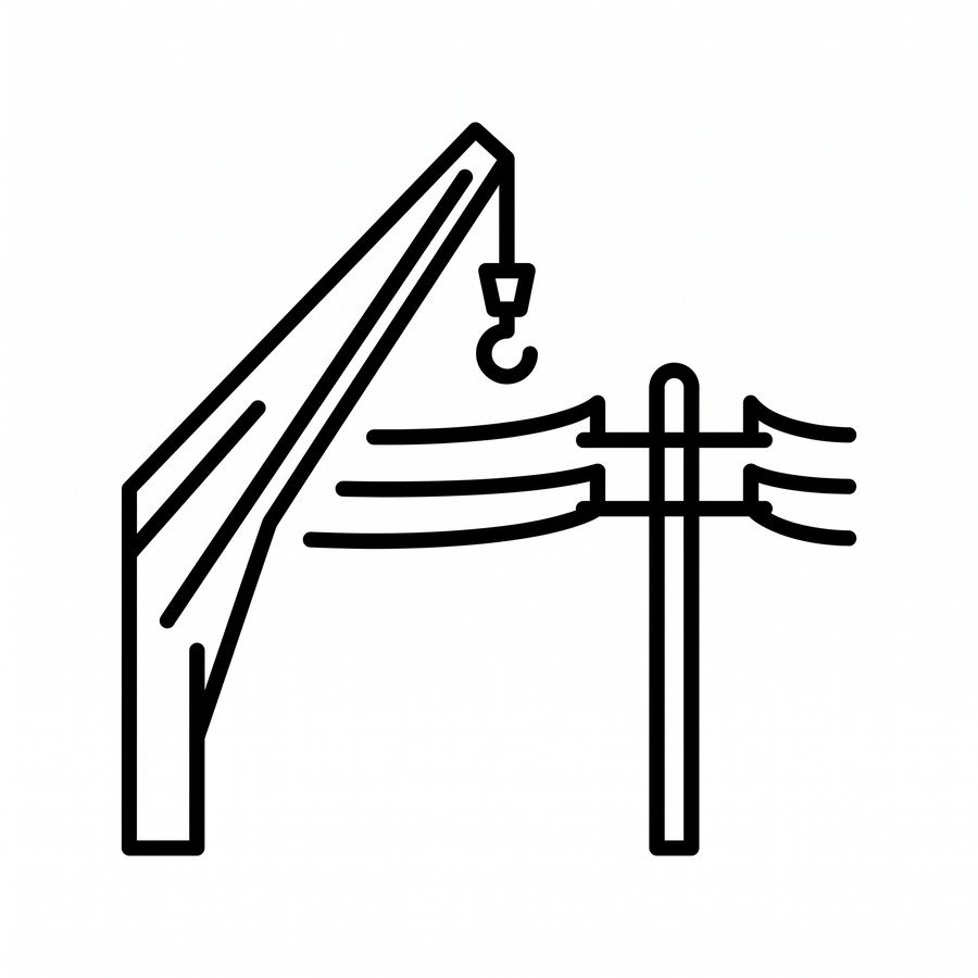 Lifting Near Overhead Lines icon