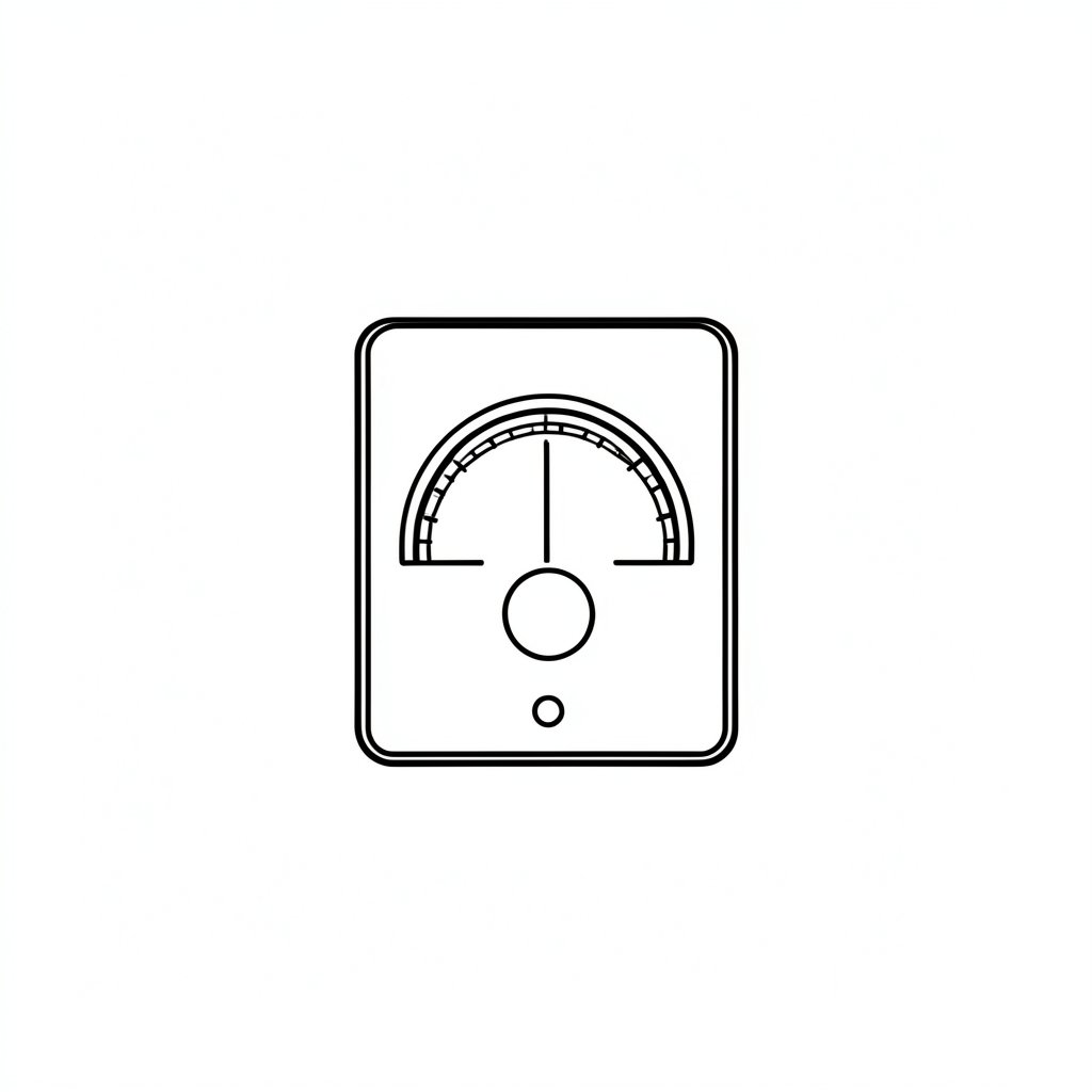 Noise level measurement icon