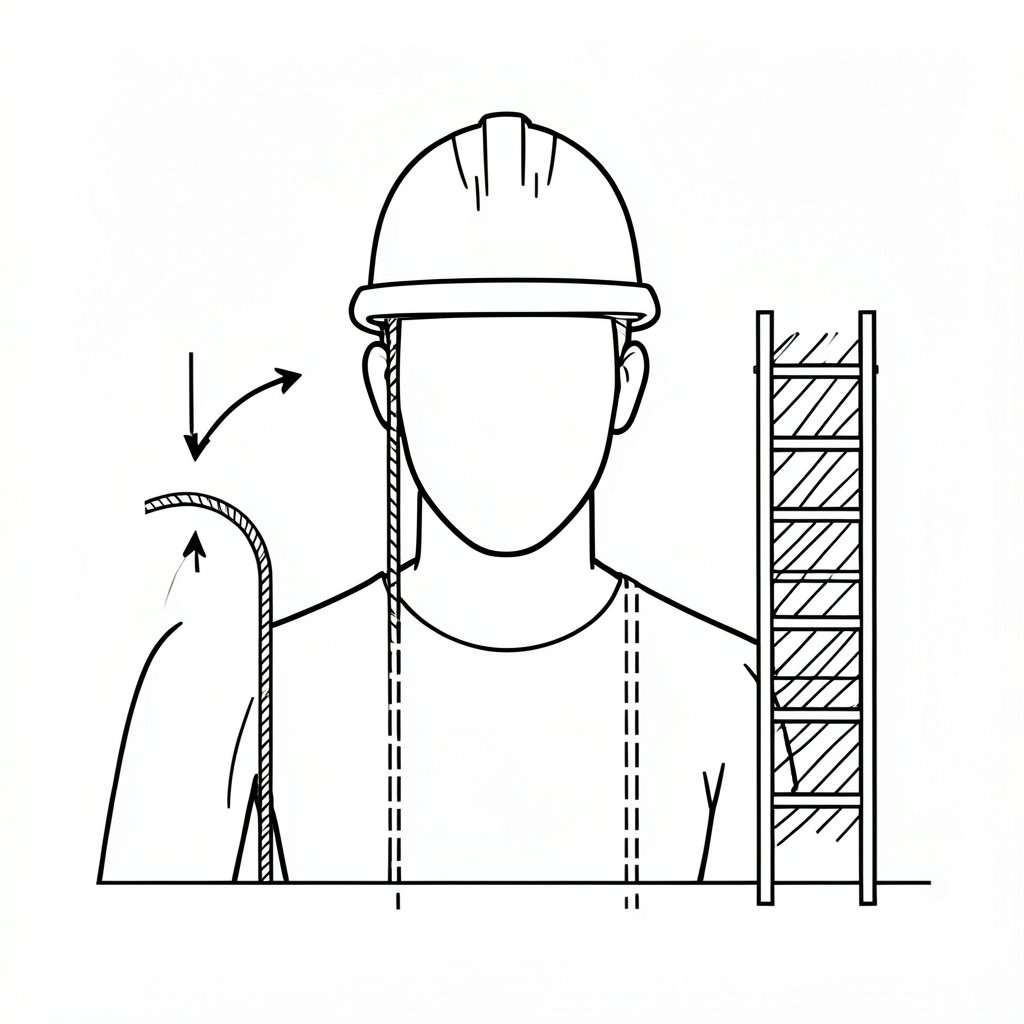 Correct and incorrect respirator face seal, comparing continuous skin contact on a clean-shaven face with a seal broken by stubble and a spectacle side-arm.
