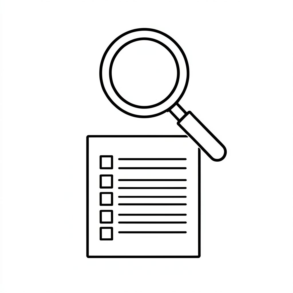 PPE inspection record icon