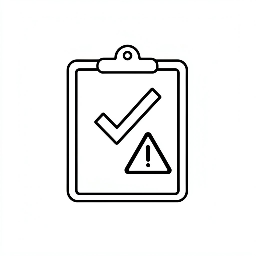 Risk assessment documentation icon