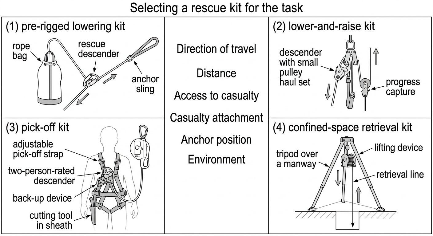 Selecting a Rescue Kit for the Task