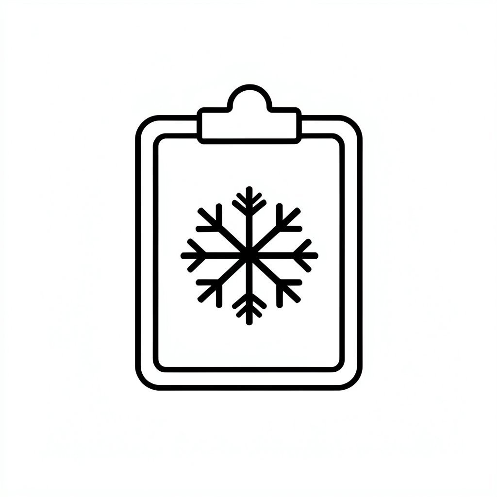 Cold work assessment icon