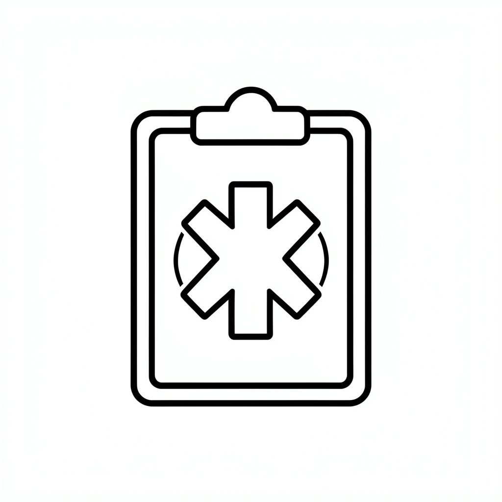 First aid needs assessment icon