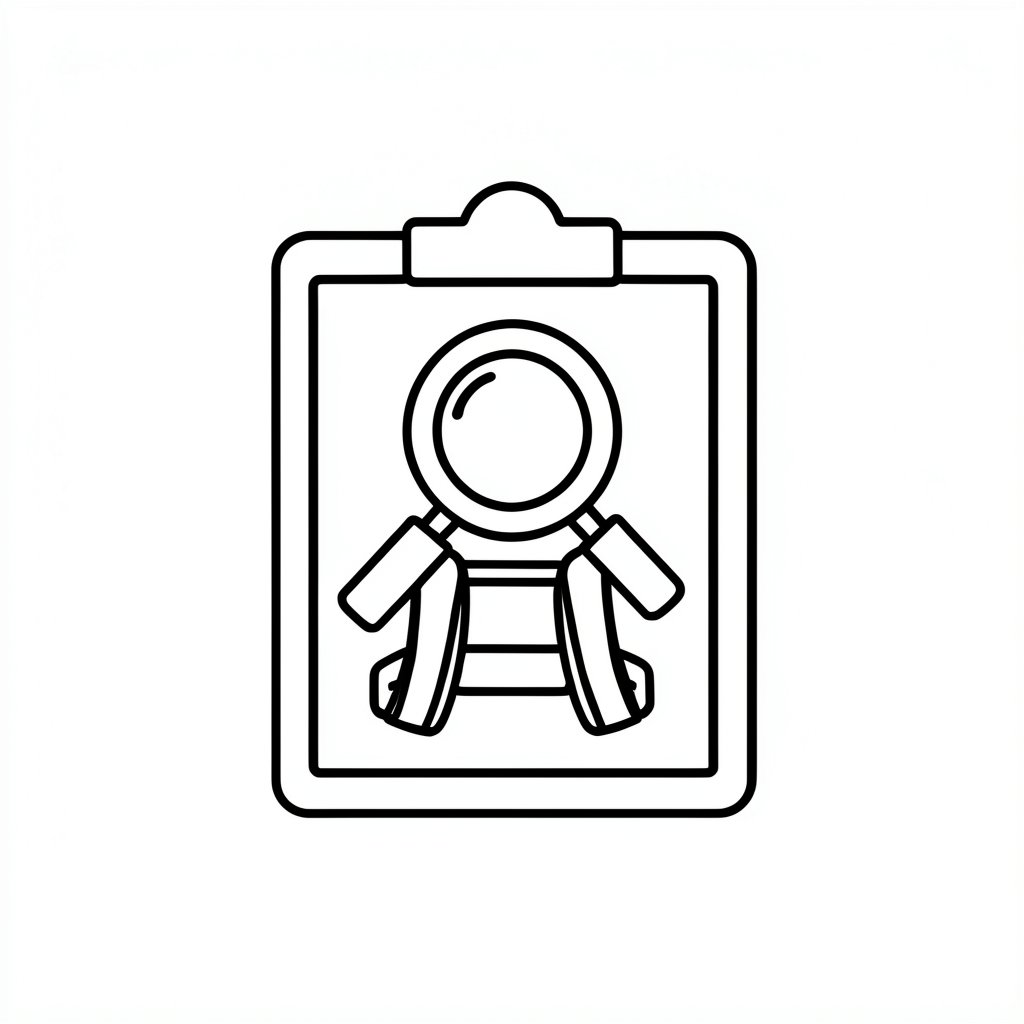 Harness pre-use inspection icon