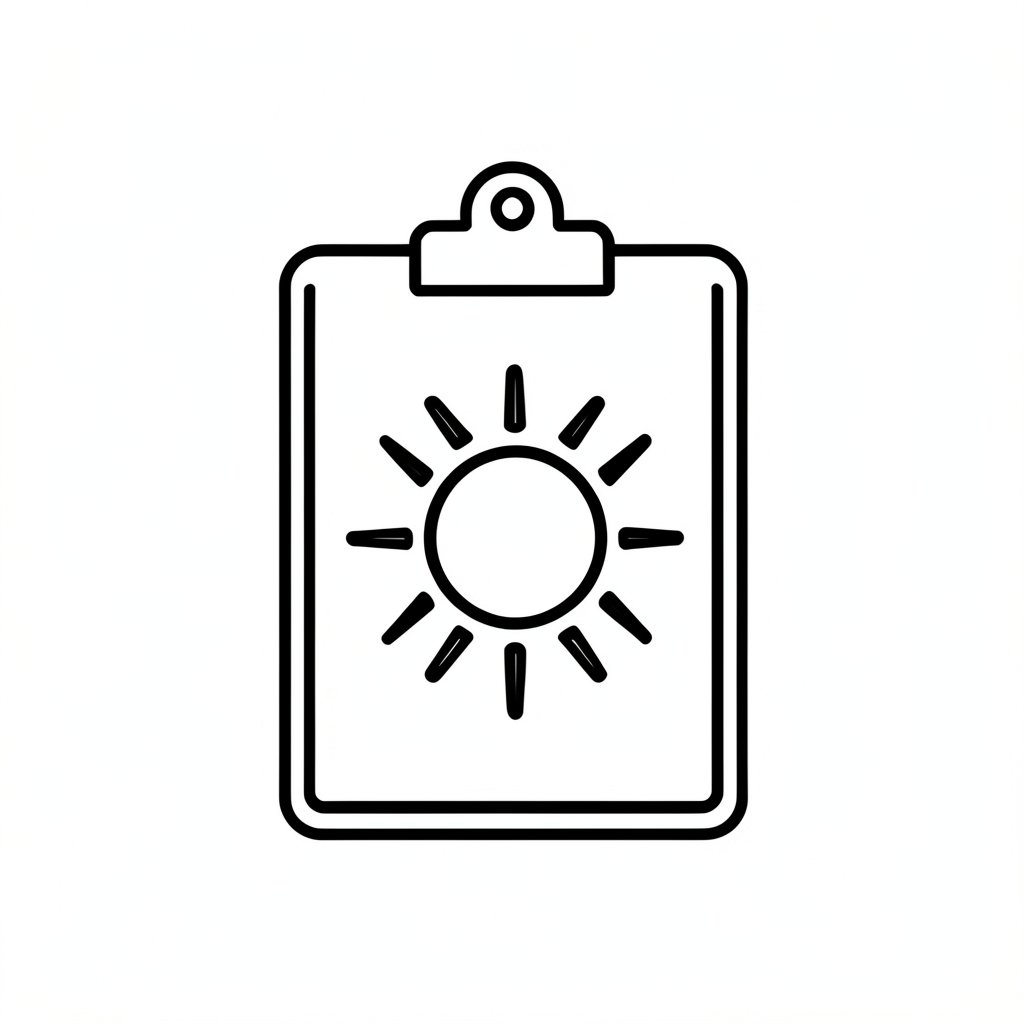 Heat stress assessment icon
