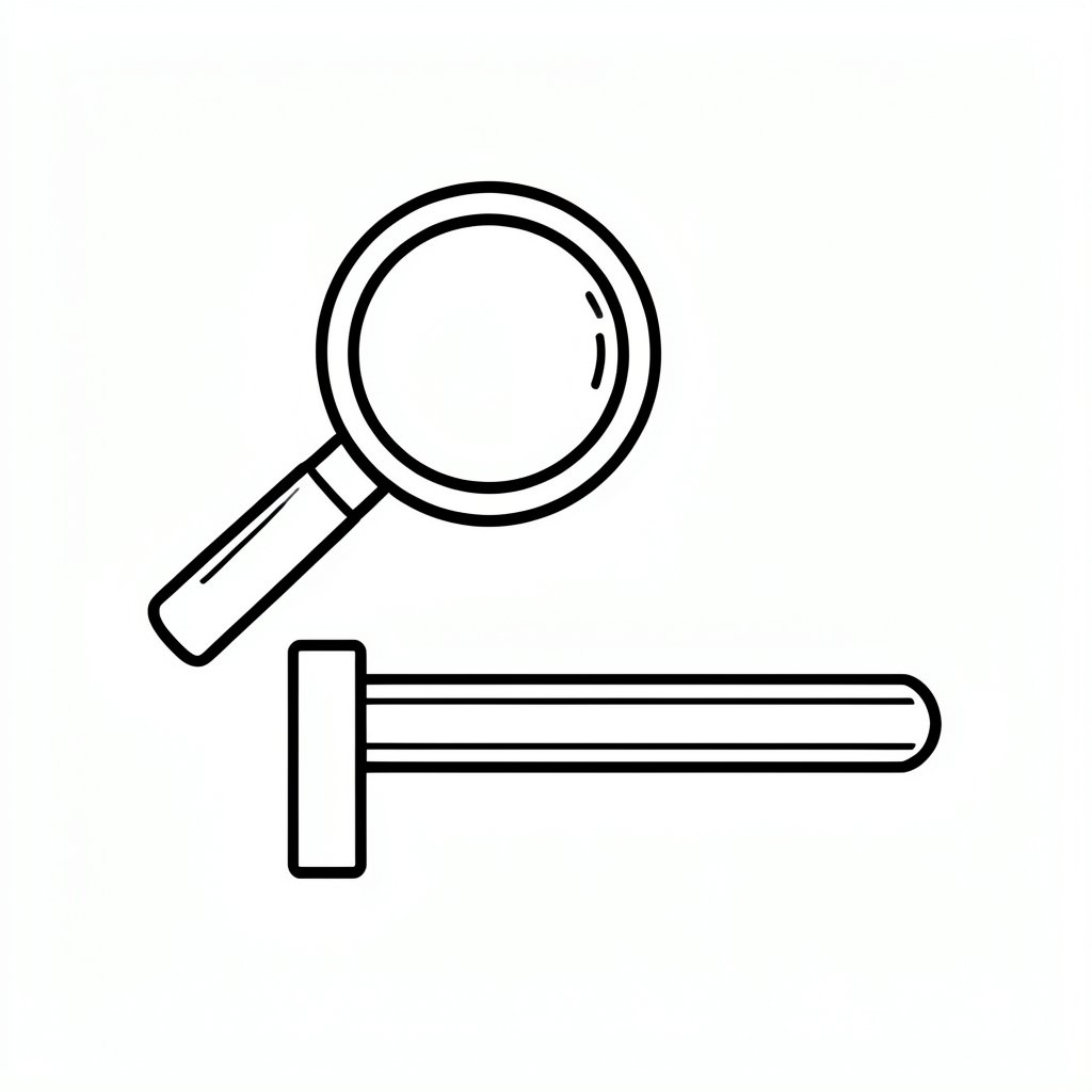 Ladder rung inspection icon