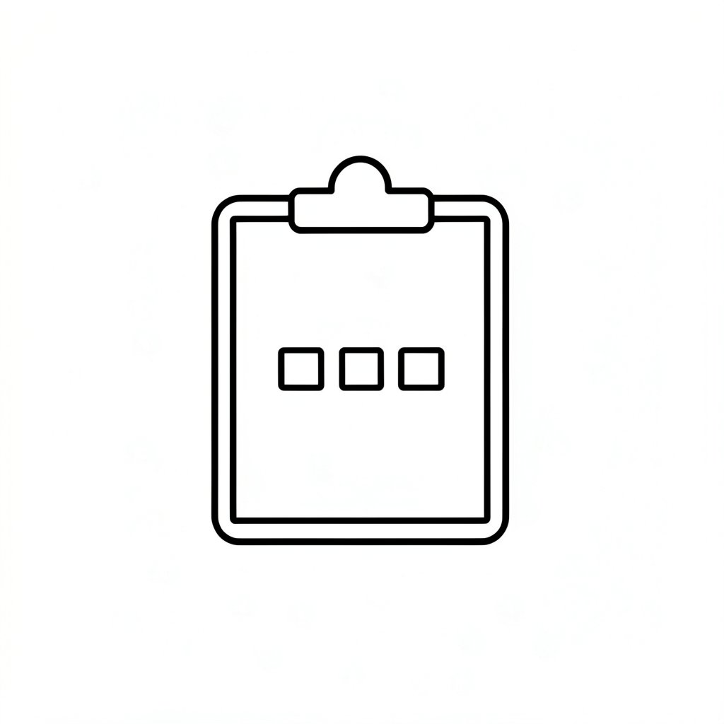 Method statement template icon