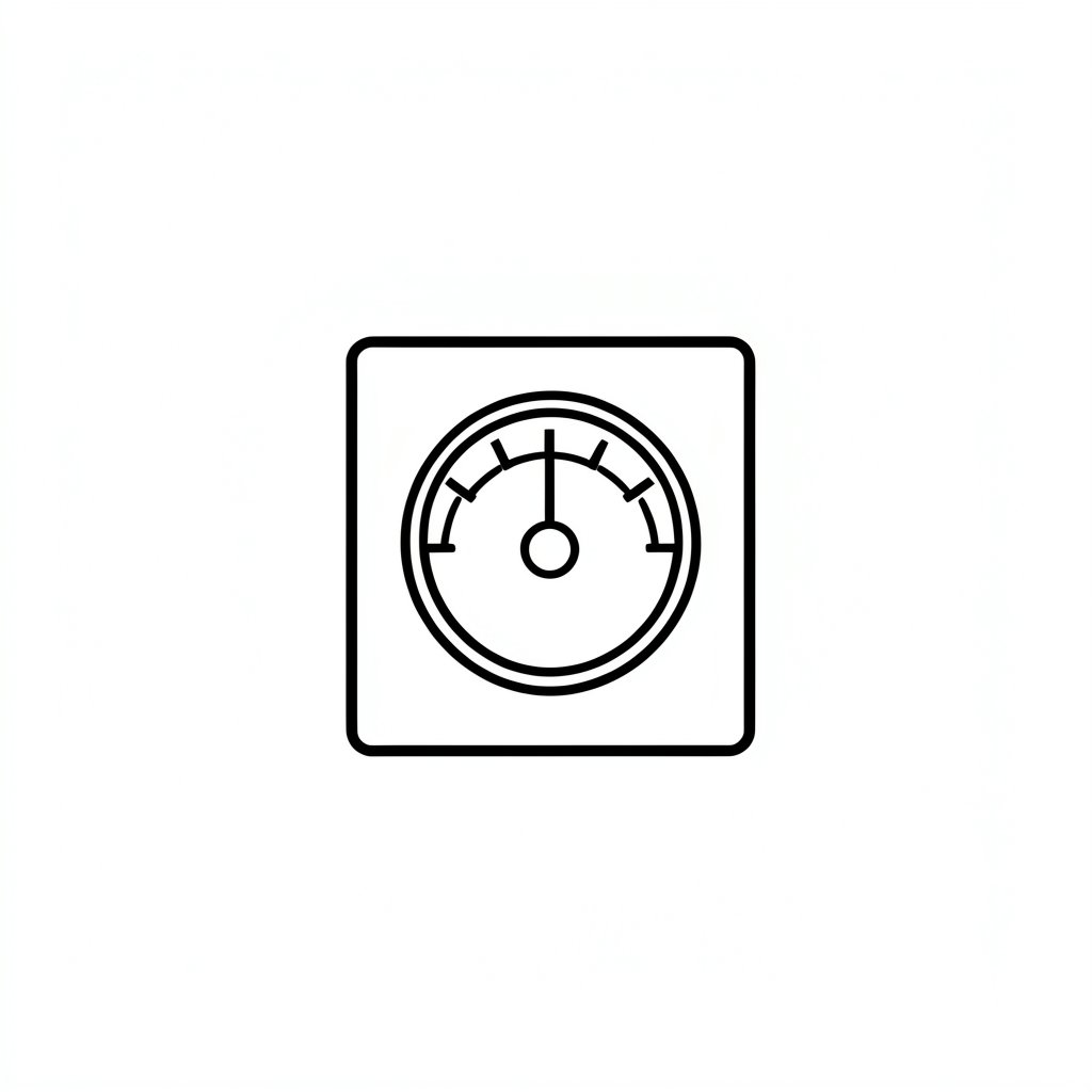 Noise level measurement icon