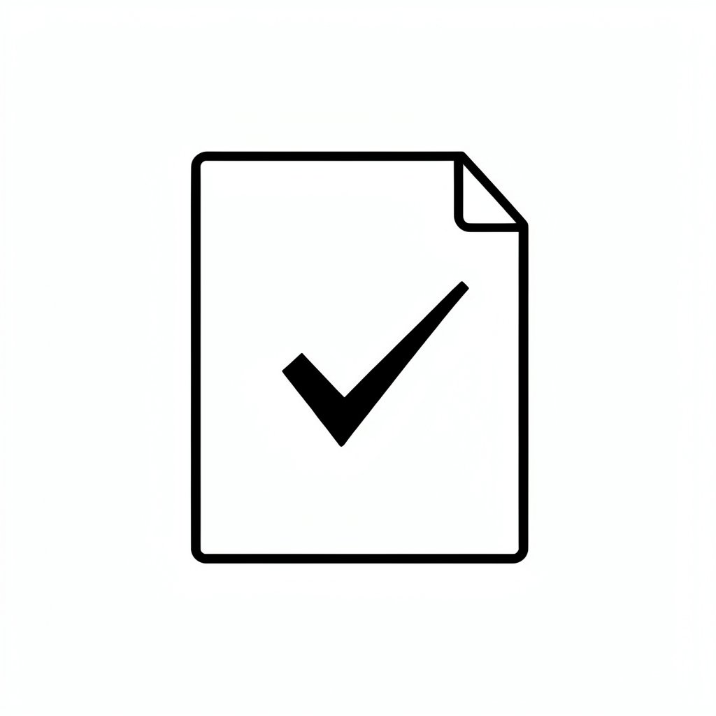 Permit authorisation and hand-back icon