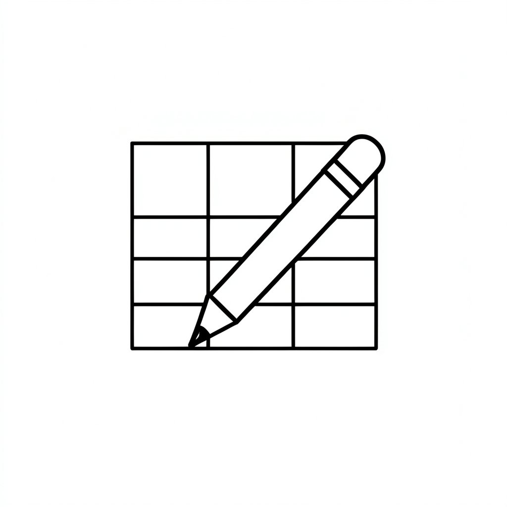 Risk matrix scoring icon