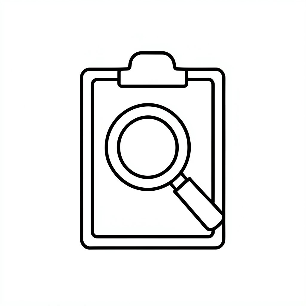 Safety audit checklist icon