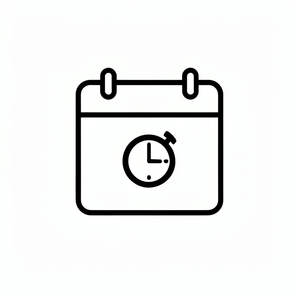 Training calendar icon