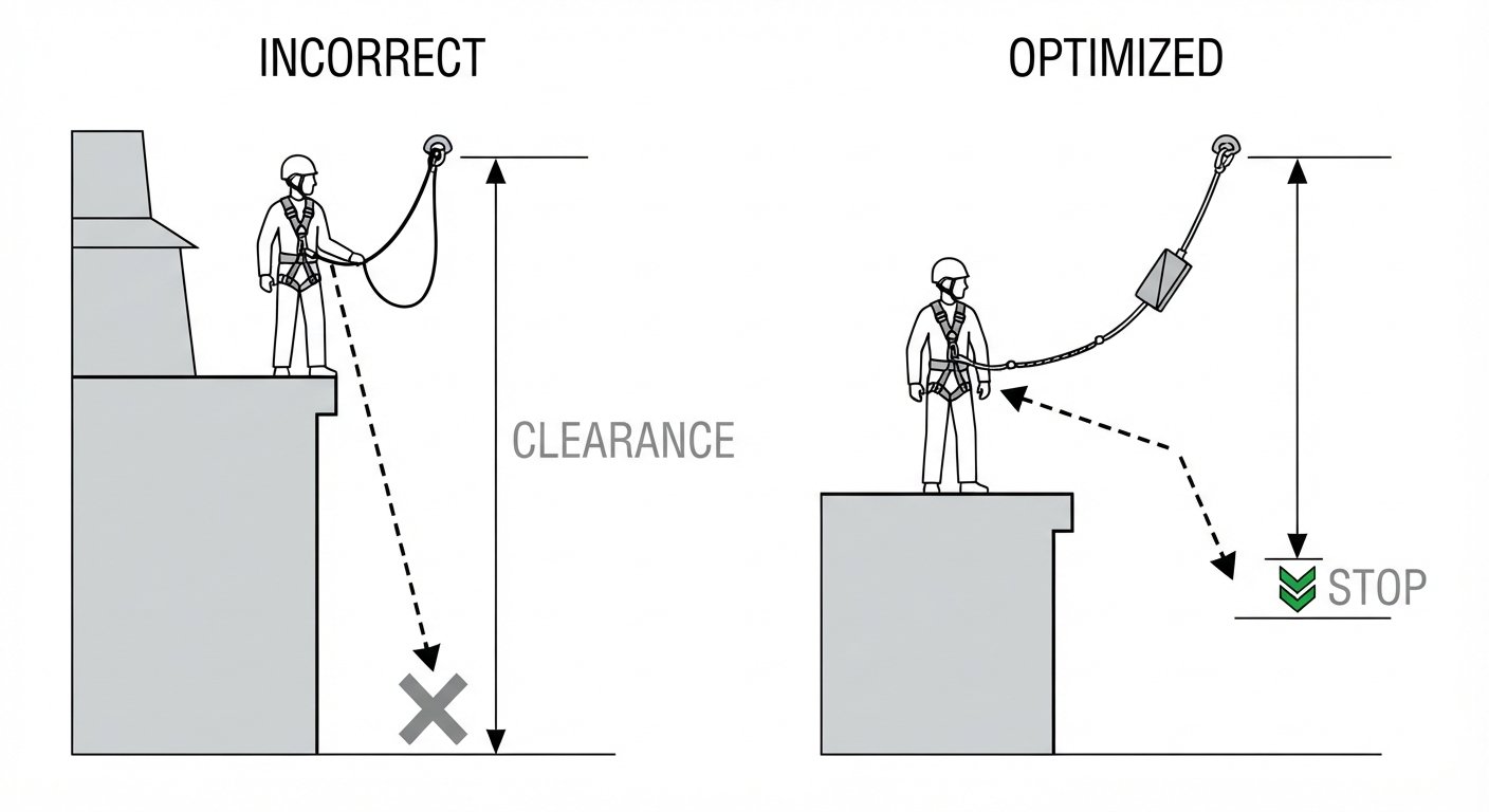 Understanding and optimising fall clearance