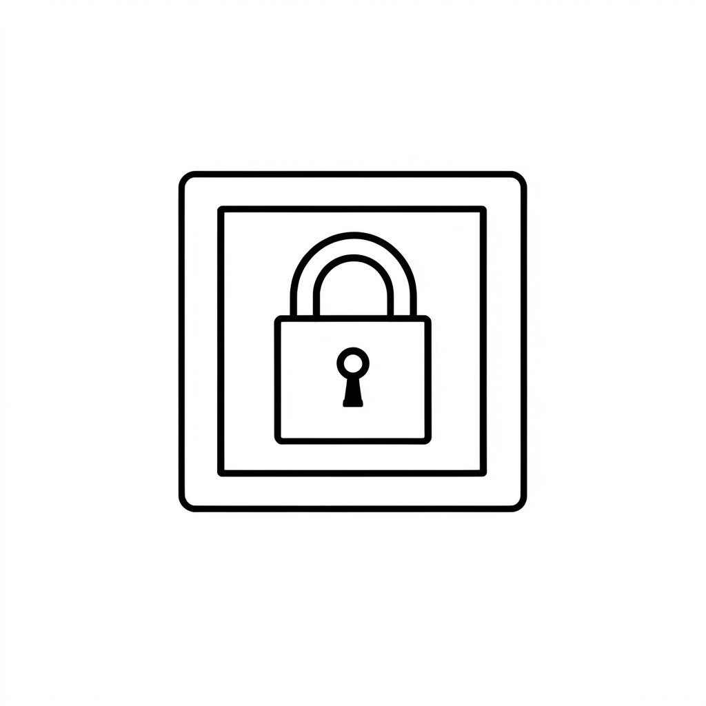 Machine guard interlock icon