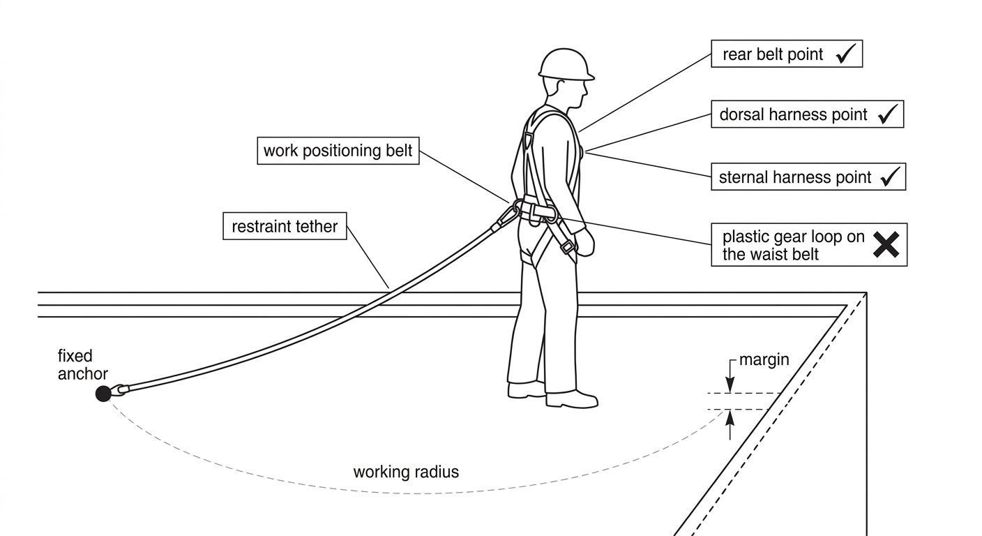 Which Attachment Points to Use for Restraint