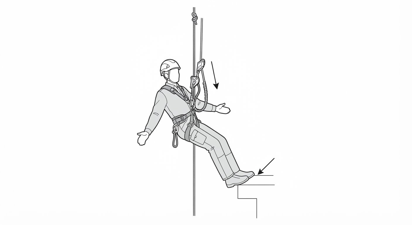 Work positioning, hands-free position new